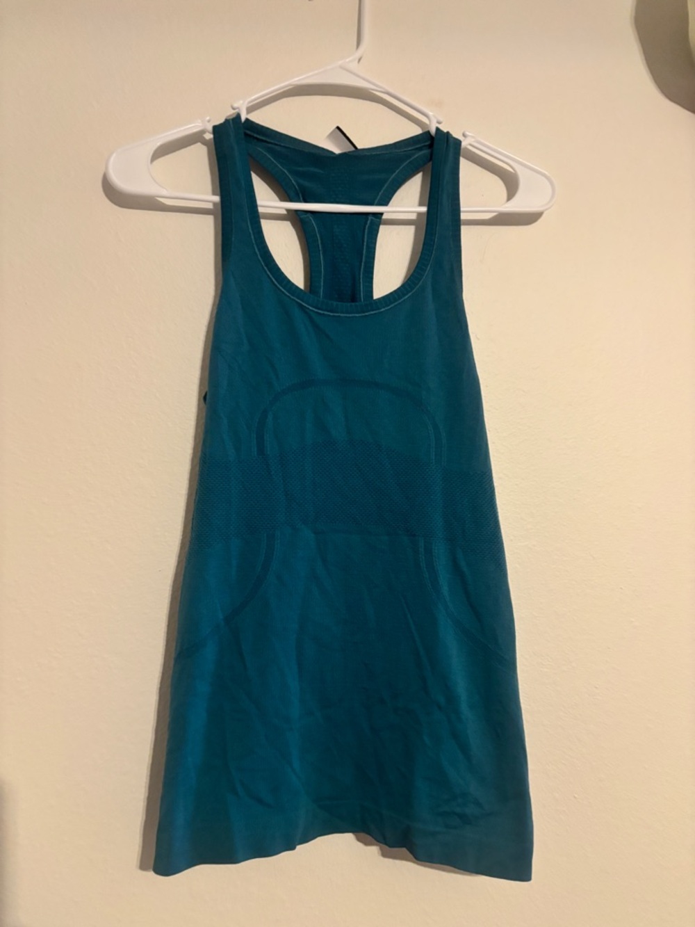 lululemon athletica Teal Racerback Tank Top